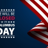 Photo for Closed for Columbus Day